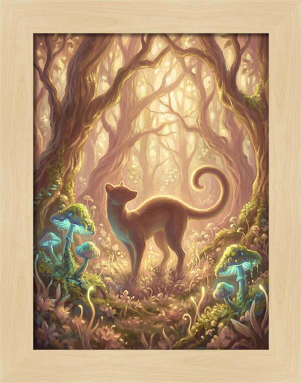 Palm Civet In Enchanted Forest