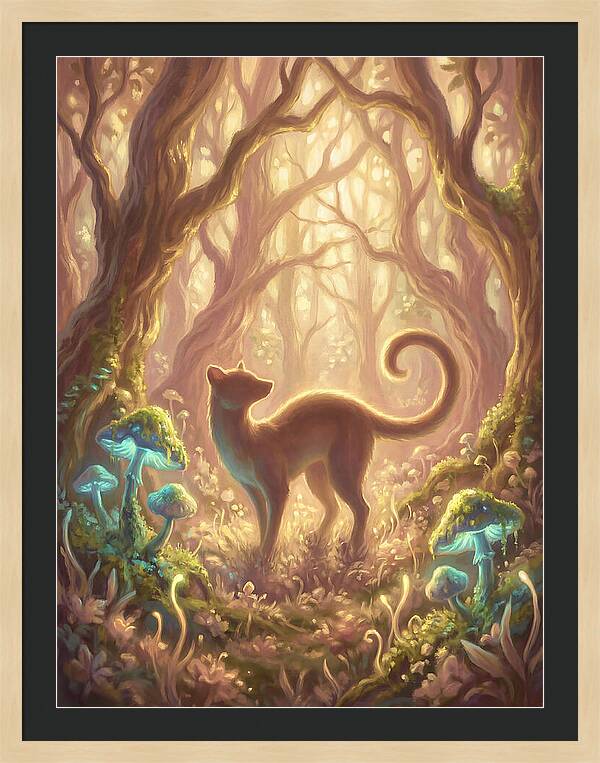 Palm Civet In Enchanted Forest