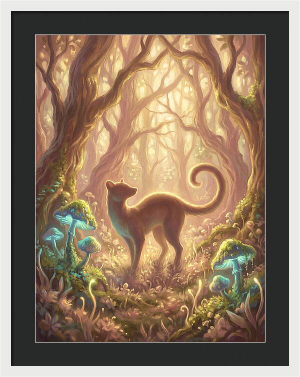Palm Civet In Enchanted Forest