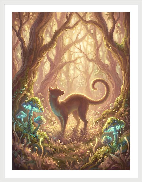 Palm Civet In Enchanted Forest