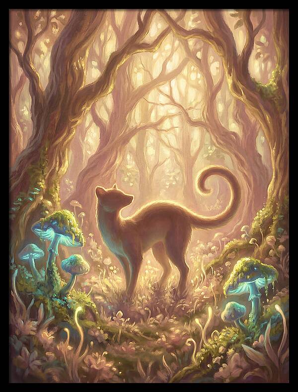 Palm Civet In Enchanted Forest