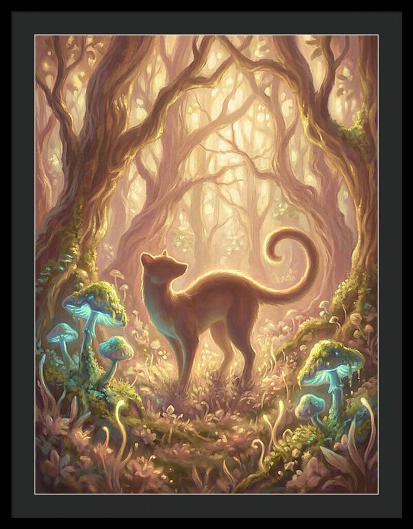 Palm Civet In Enchanted Forest