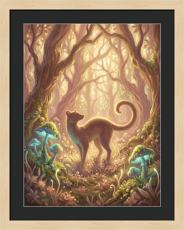 Palm Civet In Enchanted Forest