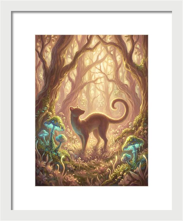 Palm Civet In Enchanted Forest