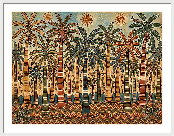 Palm Forest Folk Art