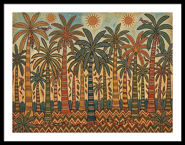 Palm Forest Folk Art