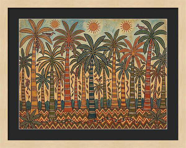 Palm Forest Folk Art
