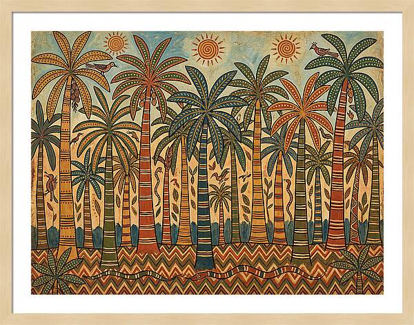 Palm Forest Folk Art