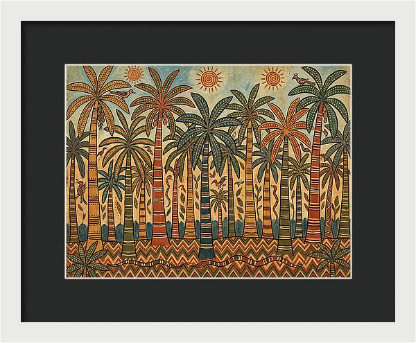 Palm Forest Folk Art