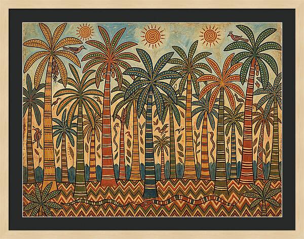 Palm Forest Folk Art