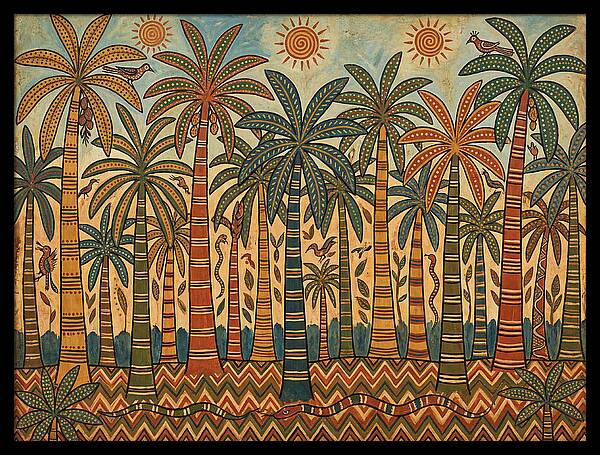 Palm Forest Folk Art