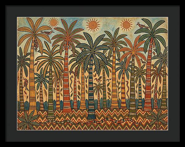 Palm Forest Folk Art
