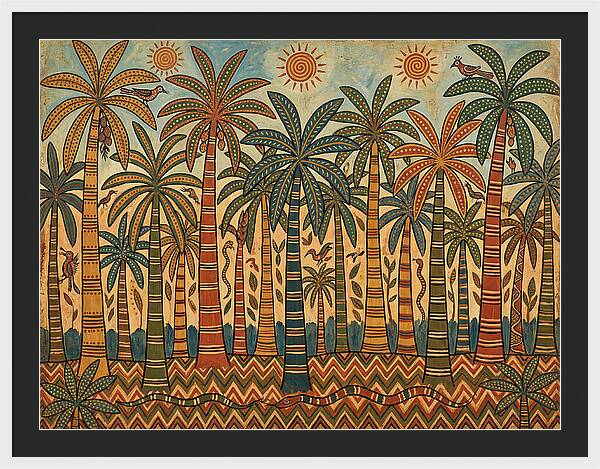 Palm Forest Folk Art