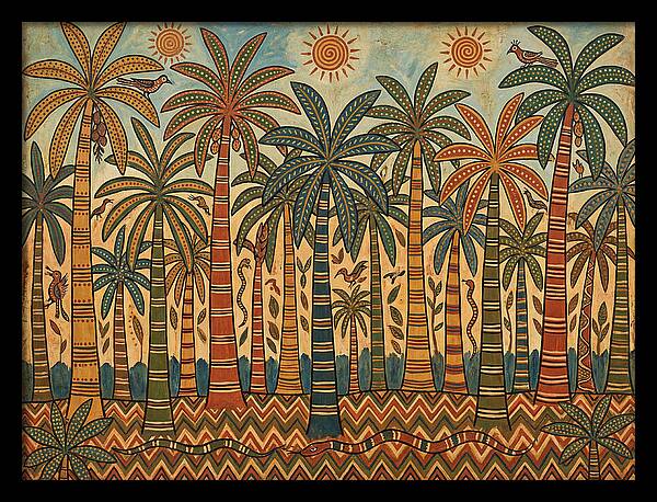 Palm Forest Folk Art