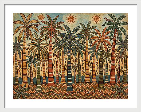 Palm Forest Folk Art