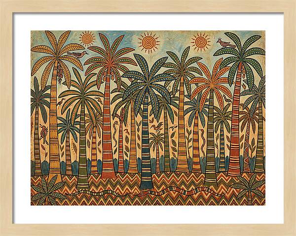 Palm Forest Folk Art
