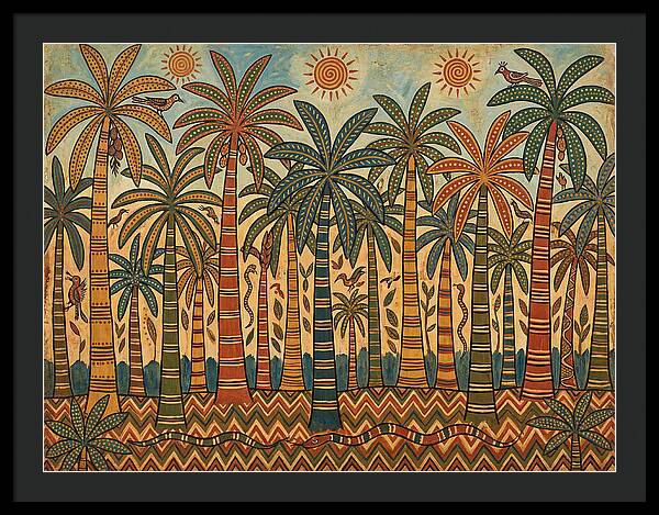 Palm Forest Folk Art