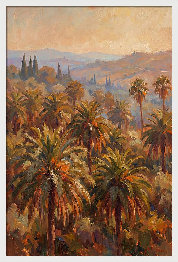 Palm Forest Serenity