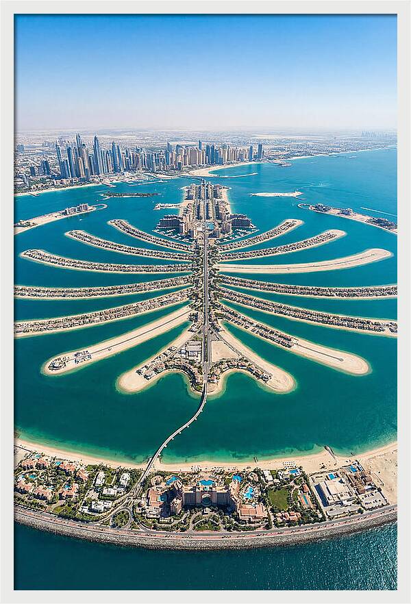 Palm Jumeirah Aerial View