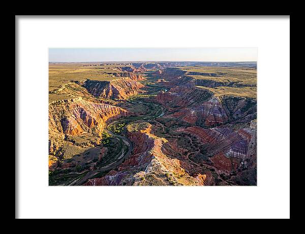 Palo Duro Canyon From Above
