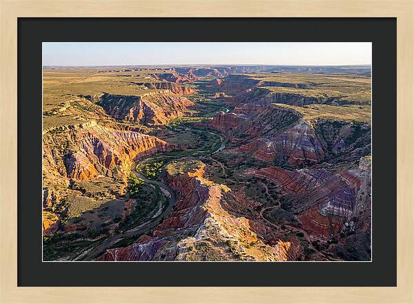 Palo Duro Canyon From Above