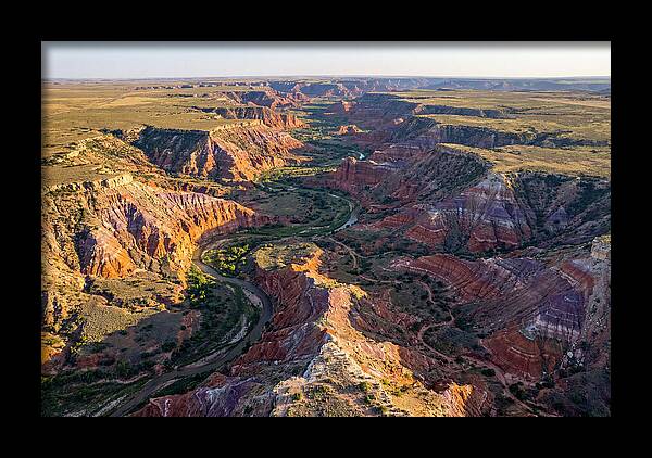 Palo Duro Canyon From Above