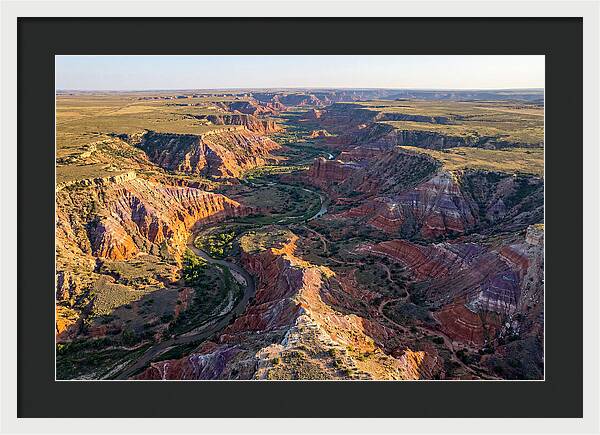 Palo Duro Canyon From Above
