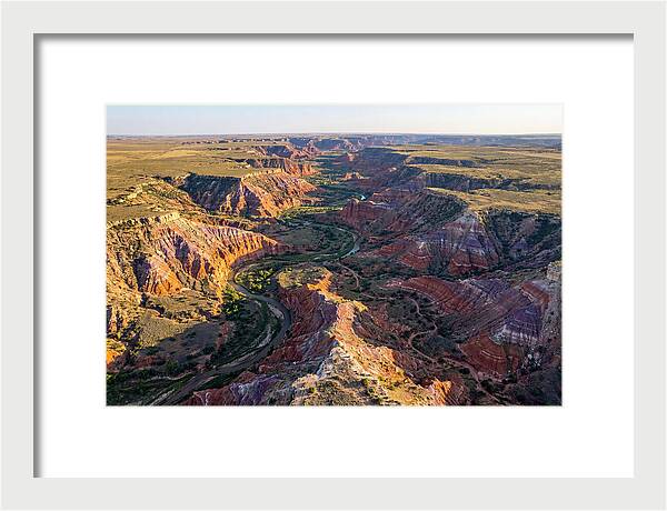 Palo Duro Canyon From Above