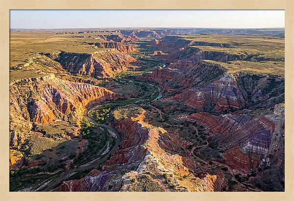 Palo Duro Canyon From Above