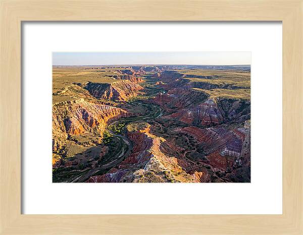 Palo Duro Canyon From Above