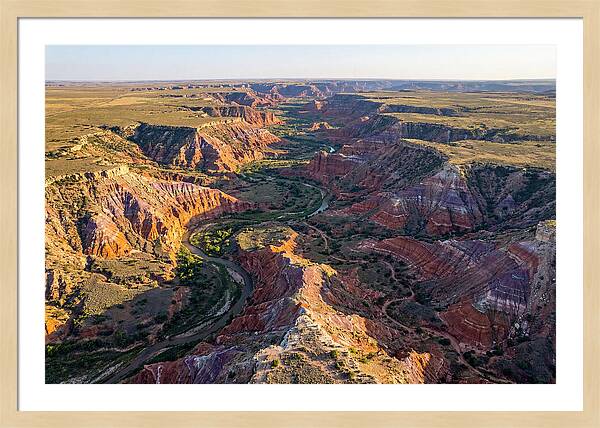 Palo Duro Canyon From Above
