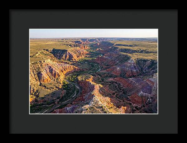 Palo Duro Canyon From Above