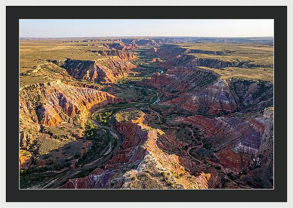 Palo Duro Canyon From Above