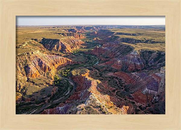 Palo Duro Canyon From Above