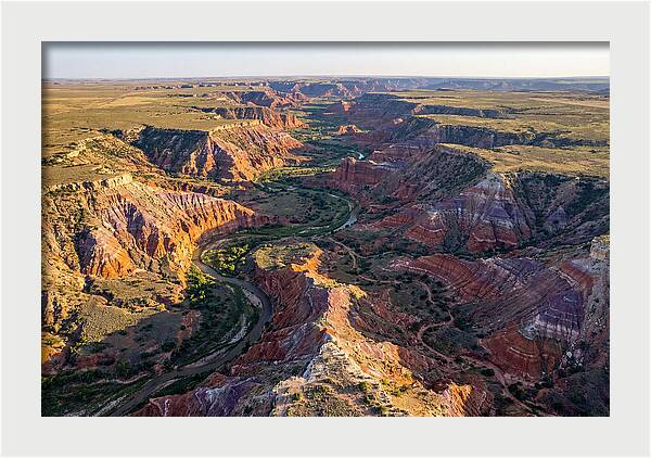 Palo Duro Canyon From Above