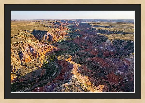 Palo Duro Canyon From Above