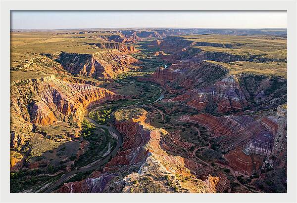 Palo Duro Canyon From Above