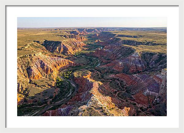Palo Duro Canyon From Above