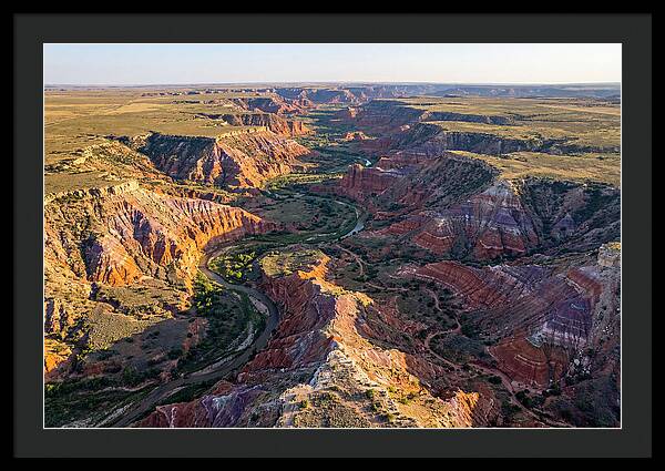 Palo Duro Canyon From Above