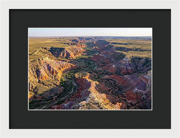 Palo Duro Canyon From Above