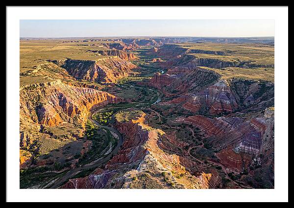 Palo Duro Canyon From Above