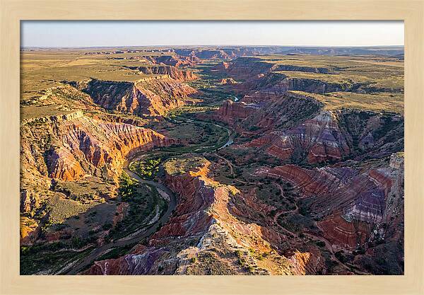 Palo Duro Canyon From Above