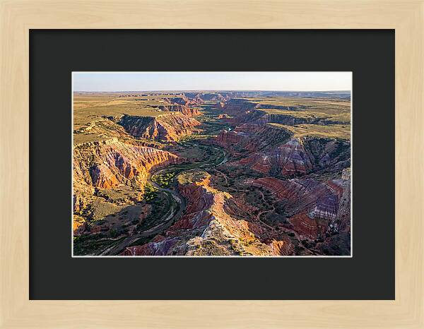 Palo Duro Canyon From Above