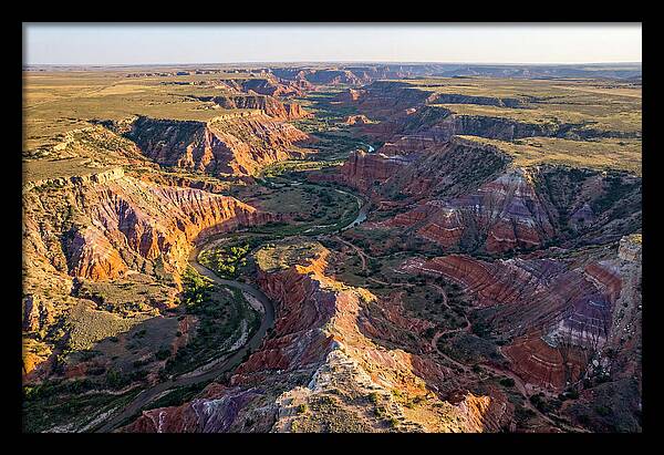 Palo Duro Canyon From Above