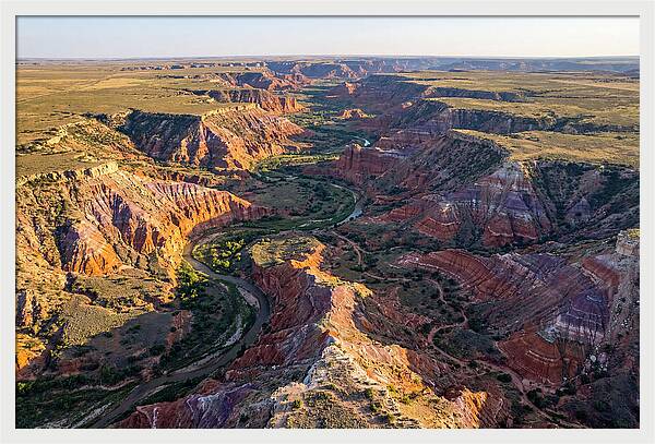 Palo Duro Canyon From Above