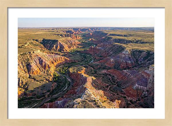 Palo Duro Canyon From Above