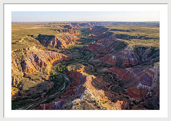 Palo Duro Canyon From Above