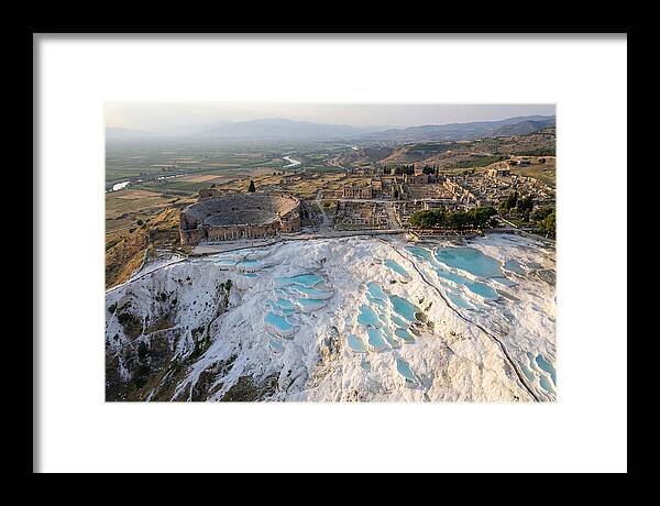 Pamukkale And Hierapolis From Above