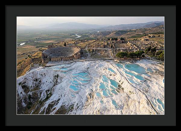 Pamukkale And Hierapolis From Above