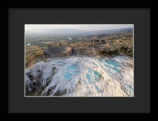Pamukkale And Hierapolis From Above